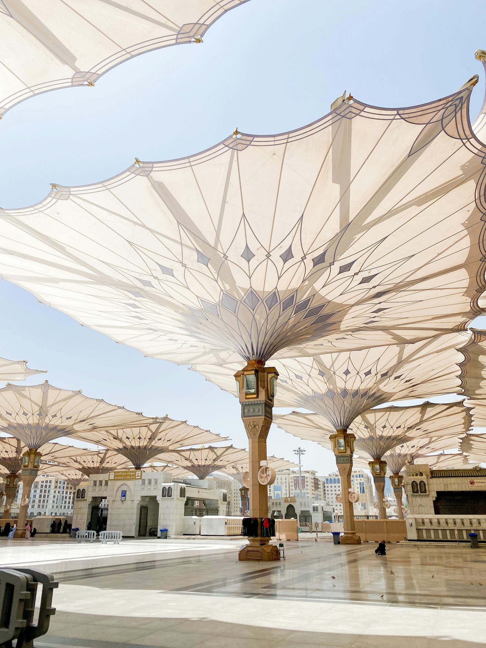The courtyard